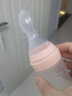 哈咔（haakaa）米糊勺子奶瓶婴儿米粉软硅胶挤压式辅食神器宝宝喂食器工具 裸色 晒单实拍图