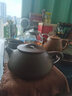 和泥有缘 紫砂壶宜兴紫砂纯全手工泡茶壶办公礼品茶具原矿紫泥 石瓢壶套装 大品470cc 实拍图