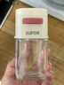 苏泊尔（SUPOR）玻璃轻量红点调味罐家用厨房高端味精食用盐孜然粉胡椒粉调料瓶 轻量红点调味罐 180ml 实拍图
