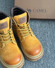 骆驼（CAMEL）【山丘】经典大黄靴马丁靴秋冬户外工装靴 L23W076065 土黄 37 实拍图