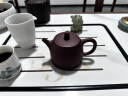 京东京造 宜兴紫砂壶 原矿紫泥手工茶壶茶具套装一壶两杯 汉铎壶260ml 实拍图