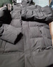 坦博尔羽绒服男新款宽松加大休闲保暖加厚可脱卸帽冬商务外套TAF510505D 碧玉青升级 L (175) 实拍图