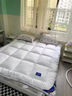 希尔顿羽绒床垫软垫床褥垫加厚hilton五星级酒店褥子学生宿舍垫子 【正品希尔顿逸林抗菌防螨】白色 1.5x2.0m【酒店加厚床垫10cm】 实拍图