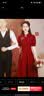 塞德勒（SAIDELE）新中式敬酒服新娘2026新款订婚旗袍高端大气轻奢结婚礼服平时可穿 酒红色 L 实拍图