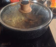 铿锵汤锅不粘锅麦饭石家用火锅锅双耳煮肉锅燃气炉电磁炉火锅专用锅 浅汤锅【麦饭石28cm】 28cm 实拍图