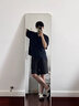 妙奕嘉短裤男夏季裤子外穿男裤运动跑步速干裤休闲裤五分裤沙滩裤冰丝裤 刺绣压皱短裤【黑色】 2XL 【建议140-160斤】 实拍图