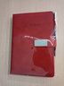 简勋（JIANXUN）本子笔记本子简约加厚皮面商务记事本工作会议日记学生可定制LOGO礼盒伴手礼 A5红色【单本款】 实拍图