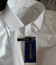 罗蒙（ROMON）衬衫男长袖纯色商务职业正装男士衬衣工装男G80 白色42 实拍图