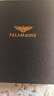 法莱阿玛尼（FALAMAONE）皮带男双面头层牛皮腰带字母自动扣真皮青年裤腰带生日礼物送男友 金色JS911【专柜礼盒】 120cm 其他尺寸或联系客服或备注 实拍图