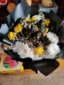 钰尚清明节菊花花束扫墓祭奠祭祀悼念鲜花速递同城北京上海广州配送店 款12(11朵混搭菊花加2支百合)E 实拍图