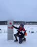 公狼户外冰爪防滑鞋套登山鞋钉链不锈钢防摔雪地冰面攀岩雪爪冰抓 【加强型12齿橙色-L码（建议35-38鞋码） 实拍图