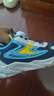 361°童鞋 儿童跑鞋四季男女童3-14岁助推科技旋钮跑鞋 蓝31 实拍图