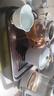 唐丰（TANGFENG） 鸡翅木小茶盘储水式黑檀茶台托盘旅行干泡功夫茶具实木茶台 黑檀小盛水茶盘 实拍图