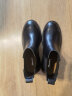 Bata切尔西靴女冬季新款牛皮英伦粗跟百搭通勤短筒靴83282DD3 黑色 36 晒单实拍图