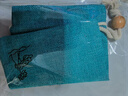 别颖（ROMANZO）棉麻布袋子小杯袋首饰包收纳袋束口袋抽绳手工锦囊文玩袋盘珠袋 湖蓝色 10*14厘米【5个装】 实拍图