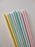 味家合金筷子炫彩糖果色系列家庭分餐筷子一人一双专人专用餐具五双装 实拍图
