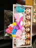 煦贝乐换装娃娃礼盒儿童玩具女孩迷你公主洋娃娃过家家新年生日礼物6只 实拍图