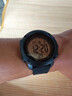 渠辰手表电子手表电子表运动手表战术手表运动石英表役前训练手表 战术手表【黑色表带】 可设闹钟【夜光显示，50米防水】 实拍图
