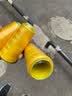居佳乐（jujiale）缝纫线家用大卷缝纫机线彩色针线细线缝衣线线团衣服的手缝专用 黄色 1500码（约1350米） 实拍图