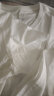 京东京造【水感T 3%棉中贵族】纯棉短袖t恤男轻奢免烫凉爽夏 白色 XL 晒单实拍图