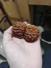 观玉文玩麂皮盘珠手套紫檀黄花梨盘星月金丝楠袋子手套保养 棕色一套送鹿皮方巾一块 实拍图