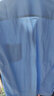 凡客诚品衬衫男商务易打理纯色西服正装衬衣男士白衬衫 长-纯蓝色 38 实拍图