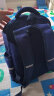 Edison小学生书包男1-3年级轻便反光多隔层校园儿童背包 2391-1蓝绿色 晒单实拍图