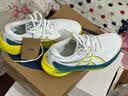 亚瑟士ASICS跑步鞋男鞋稳定运动鞋透气支撑舒适跑鞋 GEL-KAYANO 30 白色/黄色 39 实拍图