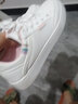 回力女鞋小白鞋女2024新款女鞋春夏季透气网鞋运动板鞋百搭休闲鞋子女 【皮面】9635白粉 35 实拍图
