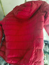 鸭鸭佟丽娅同款轻薄羽绒羽绒服女新款短款修身城市轻户外秋冬外套KXM 中国红色 XL 实拍图