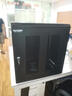 萤石海康机柜壁挂小墙柜机柜威龙加深交换机弱电监控网络机柜薄款12U温控风扇550宽400深600高黑色蜂窝网孔门 实拍图