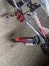 百士盾儿童自行车山地单车6-16岁以上学生减震双碟刹越野中小男女孩赛车 奢华版单速【辐条轮】黑红色 20寸丨适身高125-145丨 实拍图