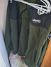 JEEP SPIRIT吉普外套男秋冬季卫衣男装男士摇粒绒休闲开衫抓绒衣服 军绿 2XL 实拍图