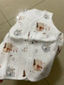 童泰（TONGTAI）婴儿马甲秋冬宝宝夹棉衣服儿童外出上衣TS43J191-DS棕色90cm 实拍图