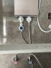 志高（CHIGO）即热式电热水器7500W速热恒温小厨宝热水器省电家用集成淋浴洗澡免储水 功率可调ZG-KB732 晒单实拍图