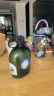 乐基因（nalgene）运动塑料水杯随手杯进口水壶军训大容量便携式扁形户外健身防漏 1777-9905墨绿色（黑鹰） 1000ml 实拍图