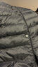 雪中飞经典新款基础舒适轻薄羽绒便捷短款保暖羽绒小马甲轻盈便携舒适 宝石黑|8086-女 L 170/92A 实拍图
