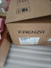 法恩莎（FAENZA）小户型奶油风多尺寸多收纳高清银镜简约陶瓷一体盆浴室柜组合 【2307普通镜柜-抽拉龙头】70cm 实拍图