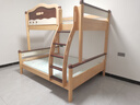 LINSY KIDS林氏家居儿童床上下床高低床儿童房高低铺上下铺全实木LH064A1-A 可拆卸高低床+CDB101A上下床垫 1500mm*1900mm 实拍图