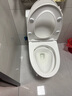 九牧（JOMOO）马桶家用防臭大冲力坐便器小户型大口径虹吸式抽水马桶陶瓷座便器 【高效节水大冲力】11395 305/300mm 实拍图