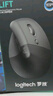 罗技（Logitech）Lift人体工学鼠标 垂直鼠标 小手鼠标 无线蓝牙鼠标 3台设备秒切换 带Logi Bolt接收器 黑色 实拍图