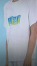彪马童装休闲圆领印花短袖 本白10101 160  实拍图