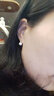 伊黛儿正圆猫眼石耳钉气质镶钻精致小巧耳环高级感轻奢耳饰简约百搭 E3761猫眼石耳环 实拍图