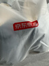 京东京造【羽绒布】棉拖鞋厚底秋冬保暖棉拖鞋男士蓝灰色44-45 JZ-2424 实拍图