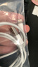 Apple苹果原装正品数据线PD快充线20w充电器苹果配件 15/16充电套装 二手原装充电器 8新 USB-Lightning 闪电接口【发黄】 实拍图