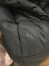 杰逊斯加厚保暖羽绒服男士冬季潮流韩版痞帅立领羽绒外套男装短款羽绒衣 A343-CF86-黑色 L 建议115-135斤 实拍图