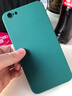 果不凡 适用苹果6splus手机壳磨砂iphone6/6splus保护套简约镜头全包防摔液态硅胶软壳 【暗夜绿】-磨砂防指纹 苹果6P/6SPlus 5.5寸 实拍图