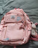 女孩书包小学生一二三四五六年级超轻便减负护脊6-12岁儿童双肩包 粉色--小号 实拍图