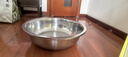 不锈钢盆家用商用加深斗盆洗脸盆洗澡盆汤盆面盆洗脚盆洗菜盆大盆 不锈钢盆 60cm 实拍图