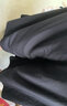 独束大码女装宽松大下摆高腰阔腿九分裤夏新款微胖mm藏肉显瘦裤子 静谧黑 2XL 实拍图